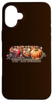 iPhone 16 Plus Tis the Season Fall Football Pumpkin Thanksgiving Sports Case