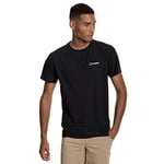 Berghaus Mens 24/7 Tech Basecrew Short Sleeve T-Shirt - Black/Black - S