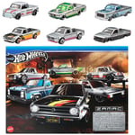 1:64 Hot Wheels 2024 Zamac Pickup Truck Jeu 6 Pc. VW, Chevy, Datsun, Nissan Hrx