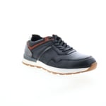 English Laundry Ezra EL2624L Mens Black Leather Lifestyle Trainers Shoes