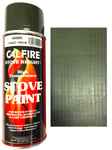 Stovebright Heat Resistant High Temperature Stove BBQ Paint - Forest Green 400ml