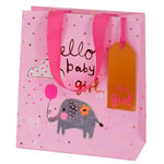 Glick Sac cadeau de luxe, sac cadeau pour bébé fille, sac cadeau rose, sac cadeau pour bébé, sac cadeau bienvenue pour bébé fille, sac cadeau pour bébé fille, sac cadeau pour bébé fille, sac cadeau