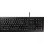 CHERRY STREAM keyboard Office USB QWERTZ Czech Slovakian Black