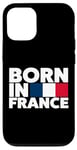 Coque pour iPhone 12/12 Pro Cool Born in France Illustration Novelty Graphic Designs