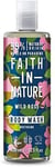 Faith In Nature Natural Wild Rose Body Wash Restoring Vegan And Cruelty Free No