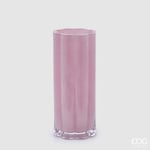 EDG Enzo De Gasperi Vase Fleur H 30 CM D 13 CM Couleur Rose Claire