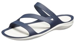 Crocs Femme Swiftwater W Athletic-sandals, Navy White, 39/40 EU