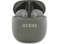 Słuchawki Guess Guess Bluetooth Headphones Gutwsj14esge Tws + Docking Station Taupe Printed Classic Logo