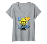 Anchorman I Love Lamp Bright Logo V-Neck T-Shirt