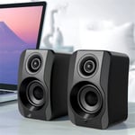 Tietokone mini audio 2.0 multimedia minikaiutin kannettava tietokone pöytäkone peli ääni subwoofer stereokaiuttimet