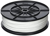 Chapuis DB3 Bobine de Corde en Polypropylène Tressée 150 kg Ø 3 mm x 200 m Blanc