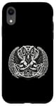 Coque pour iPhone XR Gothique Occulte Baphomet Goth Dark Magic Punk Rock Death Metal