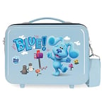 Blue Clues and You Valise rigide en ABS avec fermeture à combinaison latérale Bleu, bleu (Bleu) - 2383921