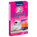 Ekonomipack: Vitakraft Cat Liquid-Snack 24 x 15 g - Anka & betaglukan