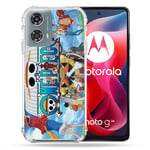 Cokitec Coque Renforcée pour Motorola G24 4G Manga One Piece Sunny