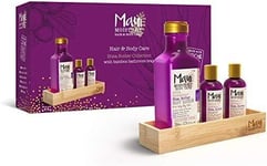 Maui Moisture Gift Set, Vegan Shea Butter Shampoo, Conditioner and Body Lotion