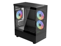 Aerocool Advanced Technologies Geh Mini Viewport V2 Microatx/Miniitx Argb Black - Micro/Mini/Flex-Atx