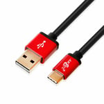 Usb 2.0 To Type C Data & Charger Cable Lead For Samsung Lg Huawei Nokia Android