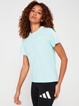 adidas Womens Running Own The Run T-shirt - Green, Green, Size 2Xs, Women