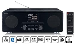 Lenco All-in one WiFi Microstereo - DIR-260BK