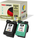 Pack 2 Xl Cartouches D'Encre Compatibles Pour Hp 337 Hp 343 C9364Ee C8766Ee Photosmart 2500 2570 2573 2575 C4100 C4110 C4140 C4150 C4180 C4190 D5160 Deskjet D4160 5940 (Noir, Couleur)