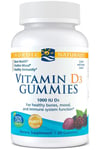 Nordic Naturals - Vitamin D3 Gummies, 1000 IU Wild Berry - 60 gummies