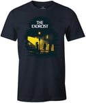 THE EXORCIST Men's MEEXORMTS001 t Shirt, Navy, M