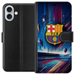 Apple iPhone 16 Plus Plånboksfodral FC Barcelona