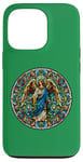 iPhone 13 Pro Stained Glass Saint Archangel Raphael Case