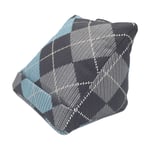 e-Reader Pillow Kindle Cushion Phone Cushion Stand Holder by coz-e-reader NEW SIZE Argyle print