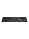 Logitech MX Keys S - Tastatur - Belgisk - Svart