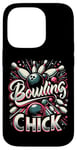 Coque pour iPhone 14 Pro Bowling Chick | -