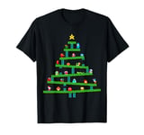 8 Bit Retro Gaming Christmas Tree T-Shirt