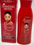 Lait eclaircissant diamond WHITE  réparation totale avec huiles  d"argan