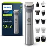 Philips Series 5000 All-in-one Trimmer, 12-in-1 Multigroom for face, head and