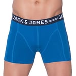 JACK & JONES Men's Jacsense Mix Color Trunks Noos Boxer Shorts, Bleu, S