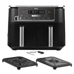 Ninja Foodi MAX Dual Zone, with probe, 9.5 L, 2470 W, black - Air fryer