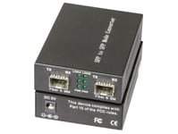 Efb Elektronik El031, 1000 Mbit/S, Gigabit Ethernet, Minigbic, Sfp, Ledningsført, Sort, Metall