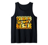 Friends Twinning With My Bestie Funny Spirit Week Girls Tank Top