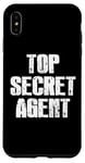 Coque pour iPhone XS Max Costume drôle d'agent fédéral d'agent top secret