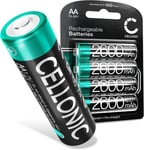 Batterie Remplacement Aa 2600Mah Compatible Avec Midland G9, Xt70, Motorola Tlkr T92 H2O Accu Rechange Radio Talkie-Walkie