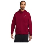 Sweat-shirt Nike  SWEAT BORDEAUX  - TEAM RED/TEAM RED/WHITE - 2XL