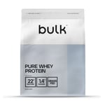 Bulk Pure Whey Protein Powder Shake, Salted Caramel, 2.5 kg, 83 Servings, Pac...