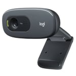 Logitech C270 720p Noise Reduction Mic Webcam