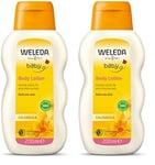 WELEDA - Lait Corporel Weleda Baby - Hydrate et Adoucit - Senteur Douce et Légère - Flacon de 200 ml (Lot de 2)