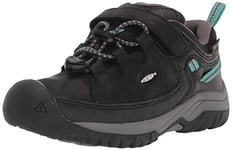 KEEN Mixte Enfant Targhee Low Waterproof, Black Star White, 27/28 EU