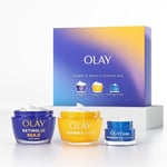 Olay Skincare Gift Set: Vitamin C SPF 30 Face Moisturiser + Retinol 24 Max... 