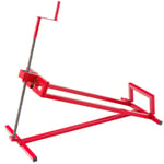 AREBOS Lève-tondeuse Tracteur-tondeuse Dispositif de levage Cric 450 kg Rouge