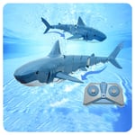 XIAOKUKU Jouet télécommande RC, 1/18 RC Shark Water Jouet 2.4G Simulation Télécommande Télécommande Shank Bateau Piscine Salle Bain Salle de Bains Spects, garçons Adultes et Cadeaux Jouet pour Filles