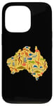 iPhone 13 Pro Australia Down Under Culture Australian Flag Map Gift Case